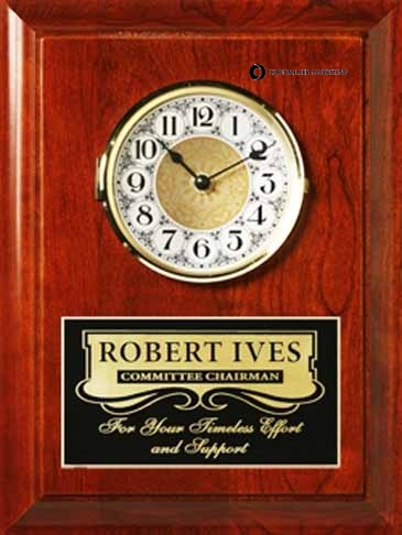 Americana Wall Clock 9" x 12"