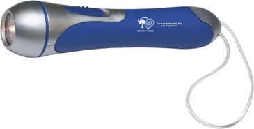 High Tech Flashlight With Clear PVC Wrist Band