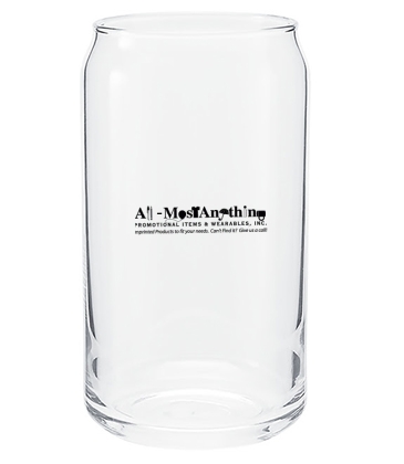 16 oz Plain Soda can