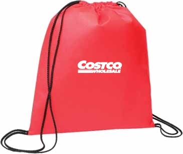 Evergreen Non-Woven Drawstring Bag
