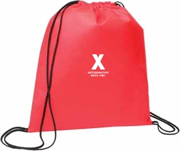 Evergreen Non-Woven Drawstring Bag