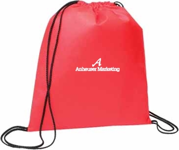 Evergreen Non-Woven Drawstring Bag