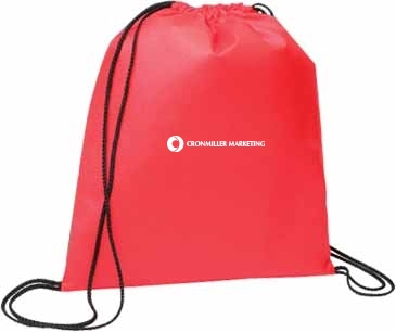 Evergreen Non-Woven Drawstring Bag