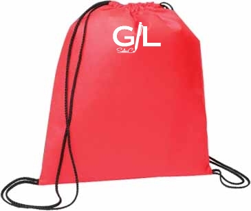 Evergreen Non-Woven Drawstring Bag