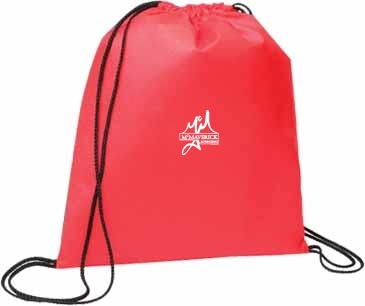 Evergreen Non-Woven Drawstring Bag