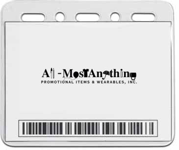 4-1/4" X 3-1/2" Vinyl Badge Pouch