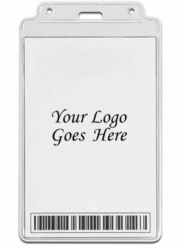 4" X 6-1/2" Vinyl Badge Pouch