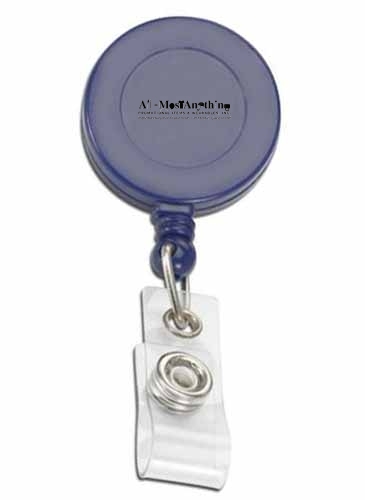 Retractable Badge Reel with Swivel Bulldog Clip