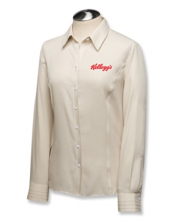 Long-Sleeve Epic Easy Care Fine Twill For Ladies