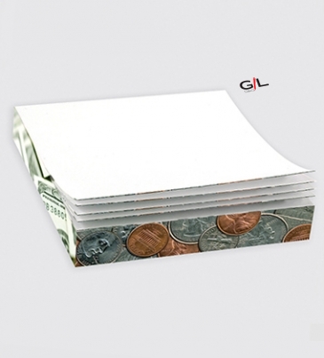 Post-it® Custom Printed Notes Slim-Cube