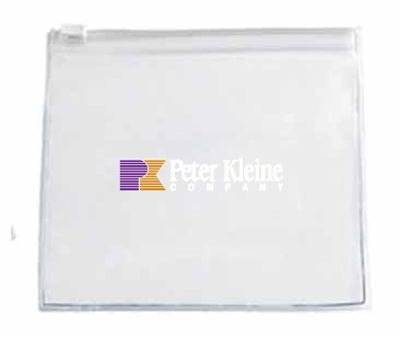 Vinyl Pouch w/Plastic Closure