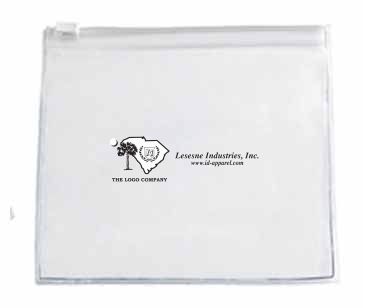 Vinyl Pouch w/Plastic Closure