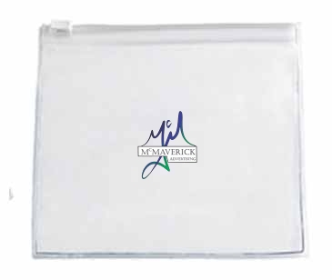 Vinyl Pouch w/Plastic Closure