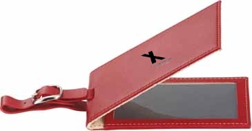 Colorplay Leather Luggage Tag – 4½" x 27/16"