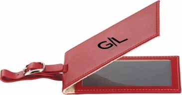 Colorplay Leather Luggage Tag – 4½" x 27/16"
