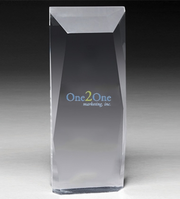 Faceted Obelisk Award - 9 3/4"