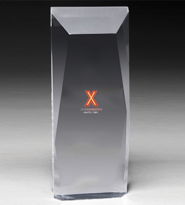 Faceted Obelisk Award - 9 3/4"