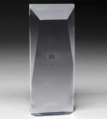 Faceted Obelisk Award - 9 3/4"
