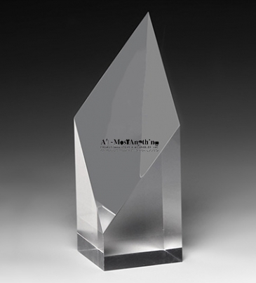 Diamond Obelisk Award - 5 3/4"