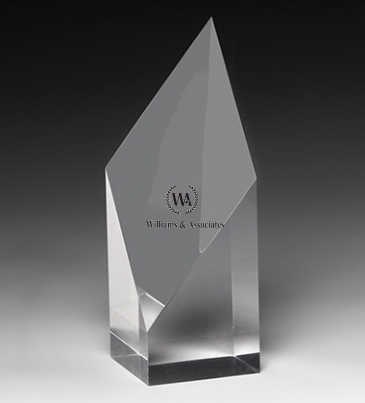 Diamond Obelisk Award - 5 3/4"