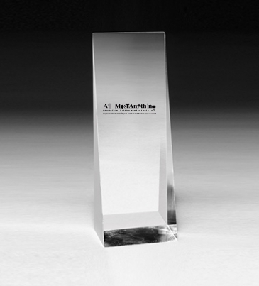 Angled Obelisk Award - 7 3/4"