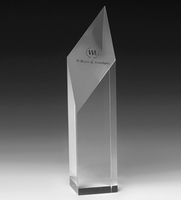 Diamond Obelisk Award - 9"