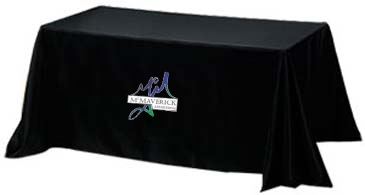 "PREAKNESS EIGHT" Fits 8 ft Table 3-Sided Economy Table Cover Thr