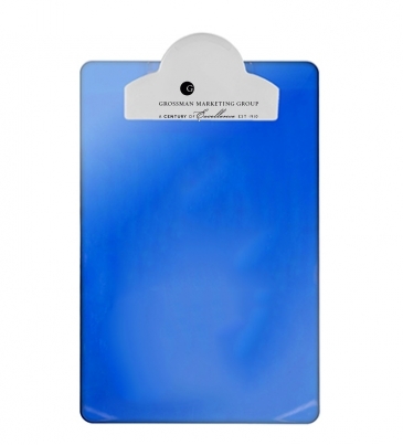Transparent Clipboard w Round Top Clip