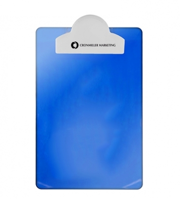 Transparent Clipboard w Round Top Clip