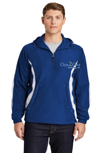 Sport-Tek® Colorblock Raglan Anorak