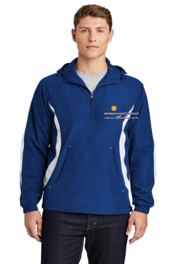 Sport-Tek® Colorblock Raglan Anorak