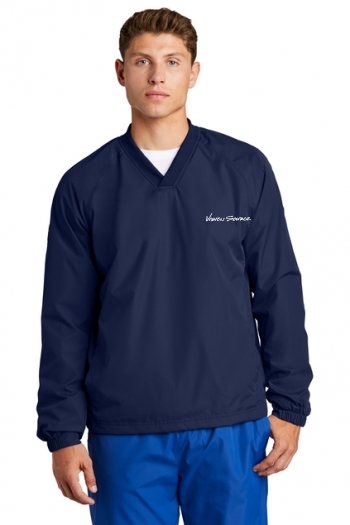 Sport-Tek®  V-Neck Raglan Wind Shirt