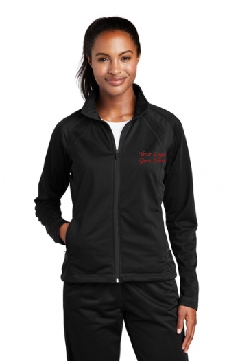 Sport-Tek® Ladies Tricot Track Jacket