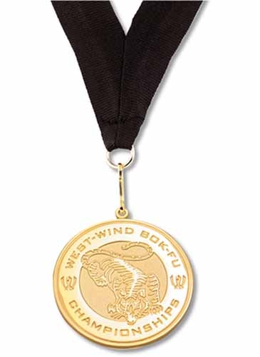 1 1/2” Medallion 2D Die Cast Brass