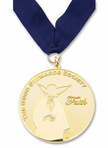 2 1/2” Medallion 2D Die Cast Brass