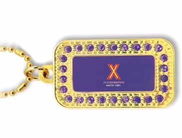 Deluxe Bling Dog Tag