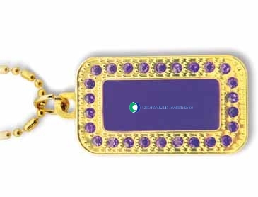 Deluxe Bling Dog Tag