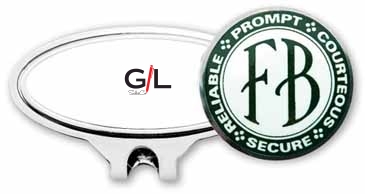 Oval Ball Marker Cap Clip