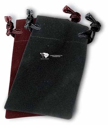 Round Velvet Pouch