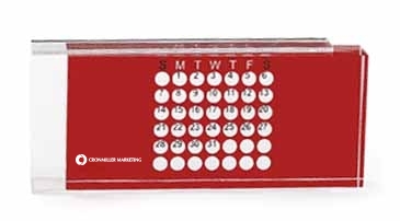 MOMA Mini Acrylic Perpetual Calendar