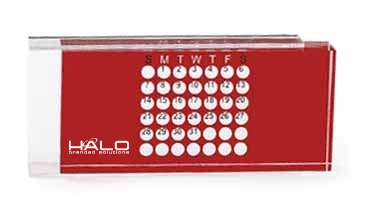 MOMA Mini Acrylic Perpetual Calendar