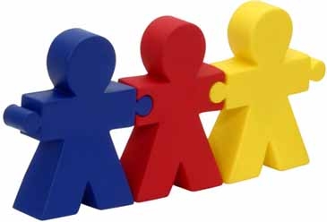 Teamwork Puzzle Set Stress Reliever