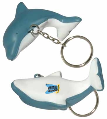 Dolphin Stress Reliever Key Chain