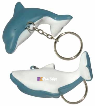 Dolphin Stress Reliever Key Chain