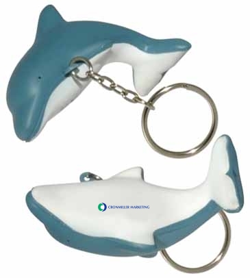 Dolphin Stress Reliever Key Chain