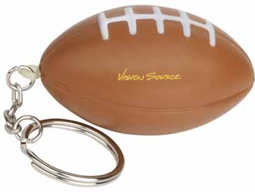 Football Stress Reliever Key Chain