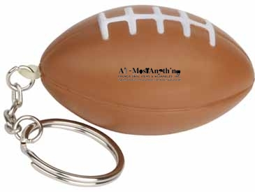 Football Stress Reliever Key Chain