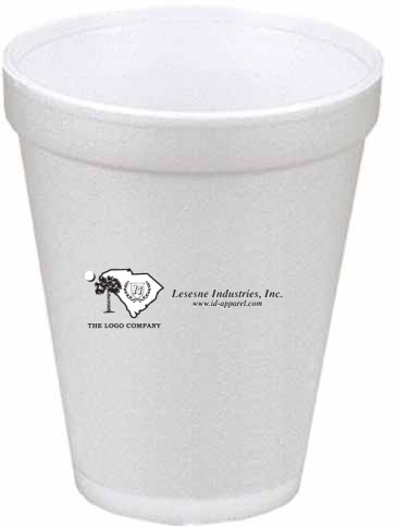 12 Oz. Foam Cups - High Lines