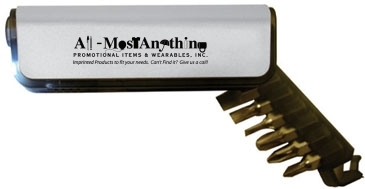 6 Pc Screwdriver Bit Set W/LED Light