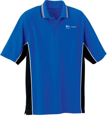 Men's Extreme Checker Trim Pique Polo